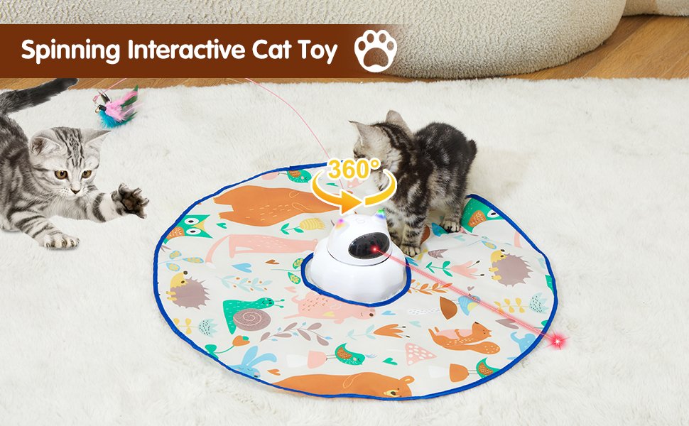 4 in 1 Cat Laser Toy Automatic