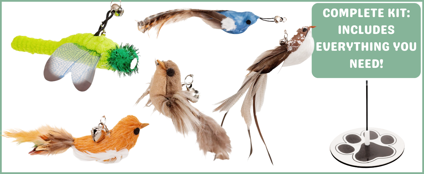 motion activated cat toy cat interactive toy wand cat toy cat snake toy cat feather toy refill