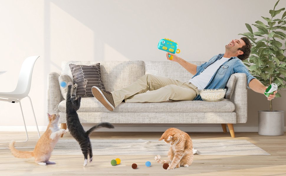 Interactive Cat Toys for Indoor Cats
