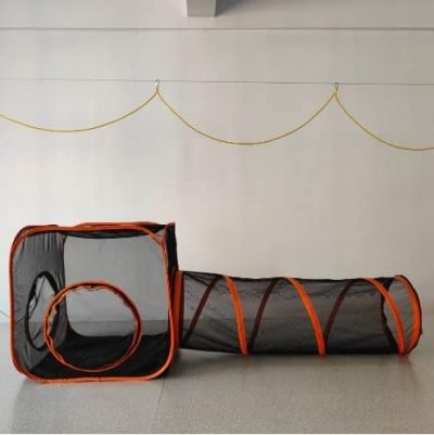41D2OjyUFbL._AC Portable Outdoor Cat Enclosures for Indoor Cats, 4-in-1 Large Cat Tent Outdoor with Tunnel for Cats and Other Pets
