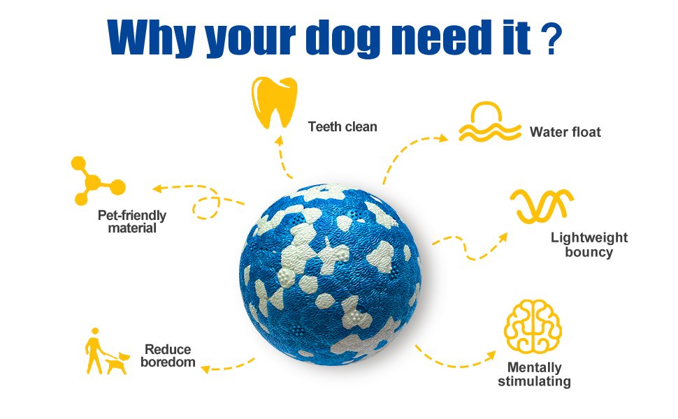 This adorable rubber ball is designed to provide a super high bounce.