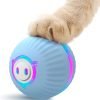 Interactive Smart Cat Toy, APP Control Self Moving Balls, 3 Modes Active Rolling Ball with Replaceable Shell, Rechargeable Wicked Ball for Indoor Cats/Kitten and Small Dogs