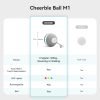 Cheerble Smart Interactive Cat Toy, Automatic Moving Bouncing Rolling Ball for Indoor Cat Kitten, Peppy Pet Ball with Lights and Bell, Grey