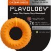 Layer Ring Toy for Large Dog (35lbs & up) - Engaging All-Natural Cheddar Cheese Scented Durable Dog Chew Toys for Aggressive Chewers - Easy to Clean - Interactive & Non-Toxic