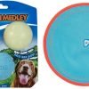 Fetch Medley Dog Ball Dog Toys, Medium (2.5 Inch) Pack of 3, for Medium Breeds, Includes Whistler, Max Glow and Rebounce Balls