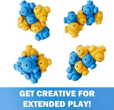 Dog Puzzle Toys for Boredom, Chew Teething and Treat Dispensing for Smart Medium to Large Dogs - IQ Mental Enrichment Toys (6 Pack)