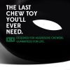 Dog Toys for Aggressive Chewers | Virtually Indestructible Dog Toys for Large Breeds Such as Pit Bulls | Heavy Duty Dog Toy | Black