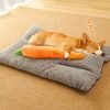 Carrot Style Squeaky Large Plush Dog Toys - Small Breed Puppy Chew Toys - Chewing Toys for Dogs - Large&Small Dog Plush Toys