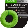 Layer Ring Toy for Large Dog (35lbs & up) - Engaging All-Natural Cheddar Cheese Scented Durable Dog Chew Toys for Aggressive Chewers - Easy to Clean - Interactive & Non-Toxic