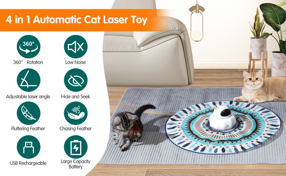 Cat Laser Toy Automatic