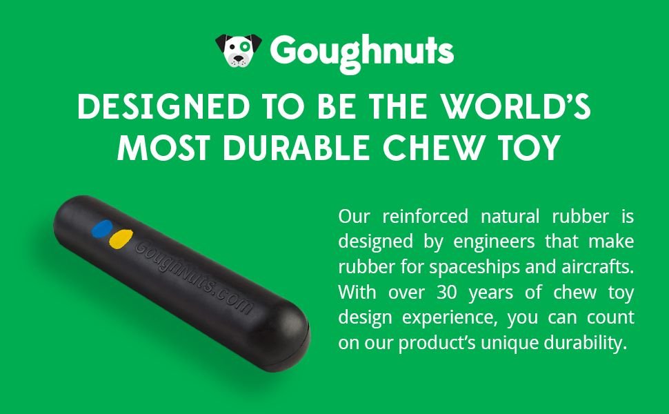 Designed to be the world's most durable chew toy.