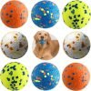 Dog Balls, Indestructible Tennis Balls for Dogs, Durable Bouncy Dog Toy Balls for Aggressive Chewers, Interactive Dog Toys for Fetch Game, Lightweight Floating Dog Toys (4 Balls)