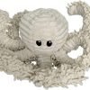 712-ONWtvEL._AC_SL1500 Durable Natural Nubby Plush Dog Toys with Squeaker and Crinkle Paper in Multi-Size (Natural Octopus - L, 18 Inch), All Breed Sizes
