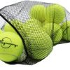 Tennis Balls, 12 Pack Advanced Training Tennis Balls Practice Balls, Come with Mesh Bag for Easy Transport, Good for Beginner Training Ball