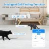 Interactive Smart Cat Toy, APP Control Self Moving Balls, 3 Modes Active Rolling Ball with Replaceable Shell, Rechargeable Wicked Ball for Indoor Cats/Kitten and Small Dogs