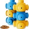 Dog Puzzle Toys for Boredom, Chew Teething and Treat Dispensing for Smart Medium to Large Dogs - IQ Mental Enrichment Toys (6 Pack)
