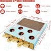 Cat Enrichment Toys for Indoor Cats, Whack-A-Mole Cat Puzzle Toy, Corrugated Cardboard Cat Scratching Post, Indoor Cat Scratching Post Toy, Safe and Fun Paw Scratcher, Exercise Puzzle for All Ages