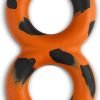 Dog Toys for Aggressive Chewers | Virtually Indestructible Pull Toy for Breeds such as Pit Bulls and German Shepherds | Heavy Duty Tug Dog Toy | Medium | Orange