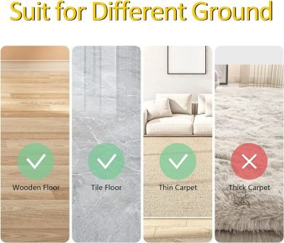 Interactive Cat Ball Toy,Motion Activated Automatic Moving Ball Toy with Long Tail Teaser/Simulation Bird Sound/USB Rechargeable Cat Toys Self Play