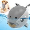 Watermelon Ball Dog Water Toys- Waterproof Dog Soccer Ball with Straps, Dog Beach Balls for Summer Outdoor Games Swimming Pool with Family Kids, Outdoor Dog Toys (9 inch)