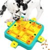 Dog Puzzle Toys, Level 3 in 1 Interactive Dog Toys for Boredom, Funny Feeding Toy for IQ Training Brain Stimulating, Treat Dispenser Dog Toy for Large Medium Small Dogs