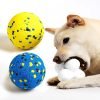 Dog Balls Tennis Ball Toys Dog Toys for Aggressive Chewers Durable Teething Chew Toys Water Toy Fetch Balls for Large Medium Small Dog and Puppies (4 Balls)