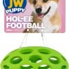 Pet Hol-ee Roller Dog Toy Puzzle Ball, Natural Rubber, Small (3 Inch Diameter), Colors May Vary