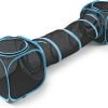 71VPVjLNfIL._AC_SL1500 Cat Furniture Tent for Indoor and Outdoor Playpen Portable Cat Tunnels, Outdoor Kennel (2 Cube + 3-Way Tunnel)