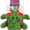 The Alligator Medium Dog Toy, Green (2 Pack)
