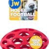 Pet Hol-ee Roller Dog Toy Puzzle Ball, Natural Rubber, Small (3 Inch Diameter), Colors May Vary