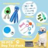 Dog Puppy Toys for Teething,20 Pack Puppies Teething Chew Toys for Boredom,Dog Chew Toys with Rope Toys,Treat Balls and Squeaky Dog Toys for Small Dog