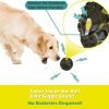 71fKnaed3FL._AC_SL1500 Dog Toy Ball for Aggressive Chewers, Interactive Fetch Dog Ball with Fun Squeaky Wobble Giggle Sound, Durable for Small Medium Large Dogs, Non-Toxic Rubber Pet Chew Toys, Black & Yellow