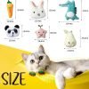 71h5BftqCBL._AC_SL1500 50 Pcs Catnip Toys for Indoor Cat Plush Cats Toys Bulk Interactive Catnip Filled Kitten Toys Cat Chew Toy Pet Cats Supplies