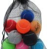 Tennis Balls, 12 Pack Advanced Training Tennis Balls Practice Balls, Come with Mesh Bag for Easy Transport, Good for Beginner Training Ball
