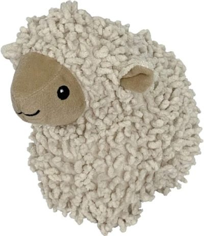 71nGz5Lmk-L._AC_SL1500 Durable Natural Nubby Plush Dog Toys with Squeaker and Crinkle Paper in Multi-Size (Natural Octopus - L, 18 Inch), All Breed Sizes