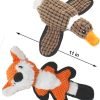 5 Pack Value Bundle Dog Toys Assortment Dog Plush Toys Dog Squeaky Toys Assortment Puppy Pet Mutt Dog Toy Dog Squeak Toy for Small Medium Large Dogs