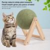71peLPbTklL._AC_SL1500 Cat Mint Ball Toy, Catnip Floor Ball Toy, Interactive Catnip Toy, Rotatable Catnip Roller Ball Floor Mount, Catnip Floor Toys with Enjoyable and Safe, Floor Catnip Roller for Cat Playing (Small)