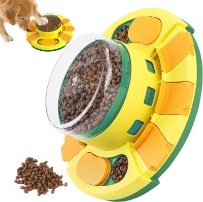 Dog Puzzle Toys Slow Feeder Dog Bowls 2 Levels Interactive Dog Toys for Boredom and Stimulating IQ Training Treats for Dogs - Dog Stuff Bowls Food Treats Feeding Toys (All Breed Sizes)