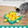 Dog Puzzle Toys, Level 3 in 1 Interactive Dog Toys for Boredom, Funny Feeding Toy for IQ Training Brain Stimulating, Treat Dispenser Dog Toy for Large Medium Small Dogs