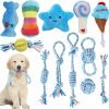 Dog Puppy Toys for Teething,20 Pack Puppies Teething Chew Toys for Boredom,Dog Chew Toys with Rope Toys,Treat Balls and Squeaky Dog Toys for Small Dog