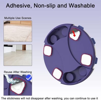 Dog Puzzle Toys level 3 2 1, Dog Treat Puzzle Slow Feeder, Interactive Enrichment Toys for Large/Medium/Small and Smart Dog, Dog Food Dispenser for Boredom and Mental Stimulation (Purple).