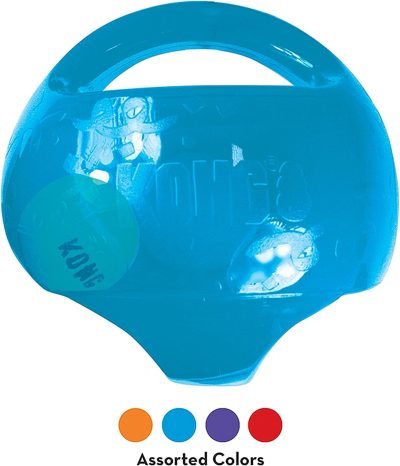 81I1F5eUUBL._AC_SL1500 Dog Ball - Interactive Dog Toy for Dog & Puppy Playtime - Fetch Toy with Tennis Ball - Dog Supplies for Engaging Play - for Large/XL Dogs