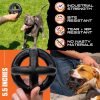 Ring Ball - Lifetime Replacement - Medium & Large Breeds - Ultra Durable Dog Toy for Aggressive Chewers - Chew, Tug, & Fetch - 5.5"