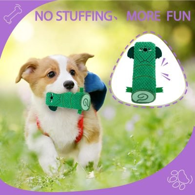 Dog Toy, 8 Pack Dog Squeaky Toys for Chewer Small, Medium, and Large Breed,Cute Durable Interactive Dog Toys for Indoor Puppy Teething, Pet Entertaining, Fun, with Squeaker & Crinkle Paper