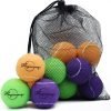 Tennis Balls, 12 Pack Advanced Training Tennis Balls Practice Balls, Come with Mesh Bag for Easy Transport, Good for Beginner Training Ball