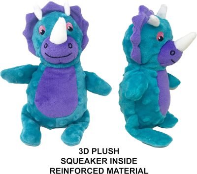 5 Pack Tough Plush Animal Dog Toys Assortment Value Bundle Dog Squeaky Toys Assortment Puppy Pet Mutt Dog Toy Dog Squeak Toy for Medium Large Dogs (5 Pack Dots)