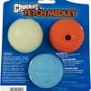 Fetch Medley Dog Ball Dog Toys, Medium (2.5 Inch) Pack of 3, for Medium Breeds, Includes Whistler, Max Glow and Rebounce Balls