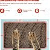 Cat Enrichment Toys for Indoor Cats, Whack-A-Mole Cat Puzzle Toy, Corrugated Cardboard Cat Scratching Post, Indoor Cat Scratching Post Toy, Safe and Fun Paw Scratcher, Exercise Puzzle for All Ages