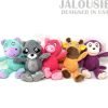 5 Pack Squeaky Plush Toys Assortment Value Bundle Puppy Pet Mutt Squeak Toy for Medium Large Dogs Made Tough for Aggressive Chewers