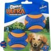 Ultra Ball Dog Toy, Medium (2.5" Diameter), Pack of 8 with Chuckit Cleaning Bucket
